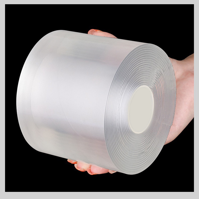 透明防水胶带强力无痕PC耐力板阳光房玻璃裂痕窗户纳米胶布修补贴