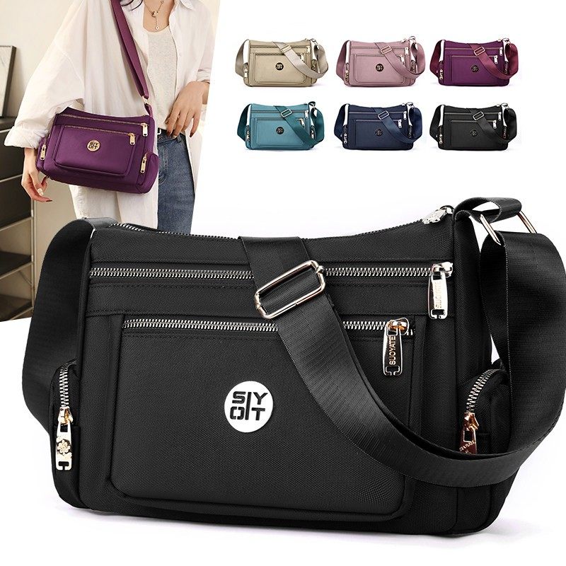 单肩斜挎包尼龙帆布包休闲饺子包轻便女包潮新款包包女通勤妈妈包,箱包皮具/热销女包/男包,通用款女包,淘宝优惠券,粉丝福利购,淘宝优惠卷