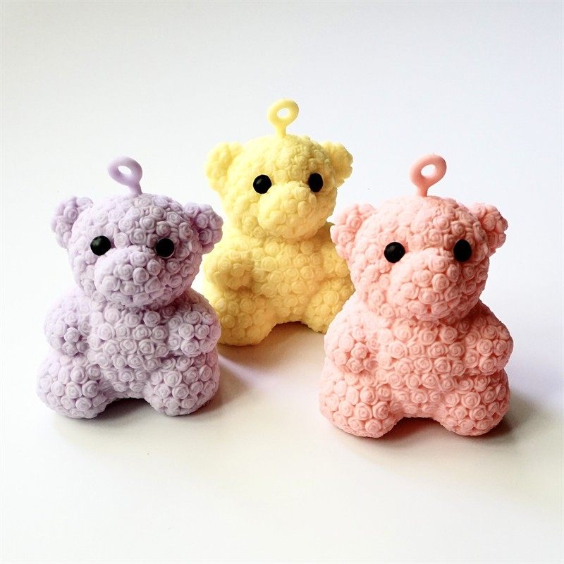 解压球玩具面粉球可爱卡通小熊捏捏乐儿童解压小玩具减压治愈礼物,节庆用品/礼品,钥匙扣,淘宝优惠券,粉丝福利购,淘宝优惠卷