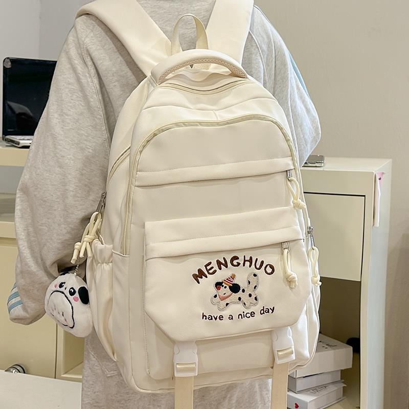 书包初中女生高中学生揹包小学生大学生旅行双肩包大容量轻便新款