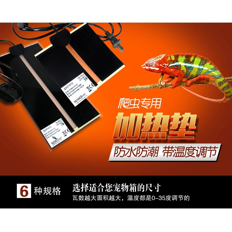 宠物爬虫温控爬柜加热垫可调节温度 甲虫独角仙锹甲兜虫幼虫成虫