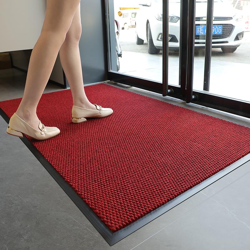 定制酒店门口迎宾地毯商用户外地垫进门除尘入户门垫办公室脚垫