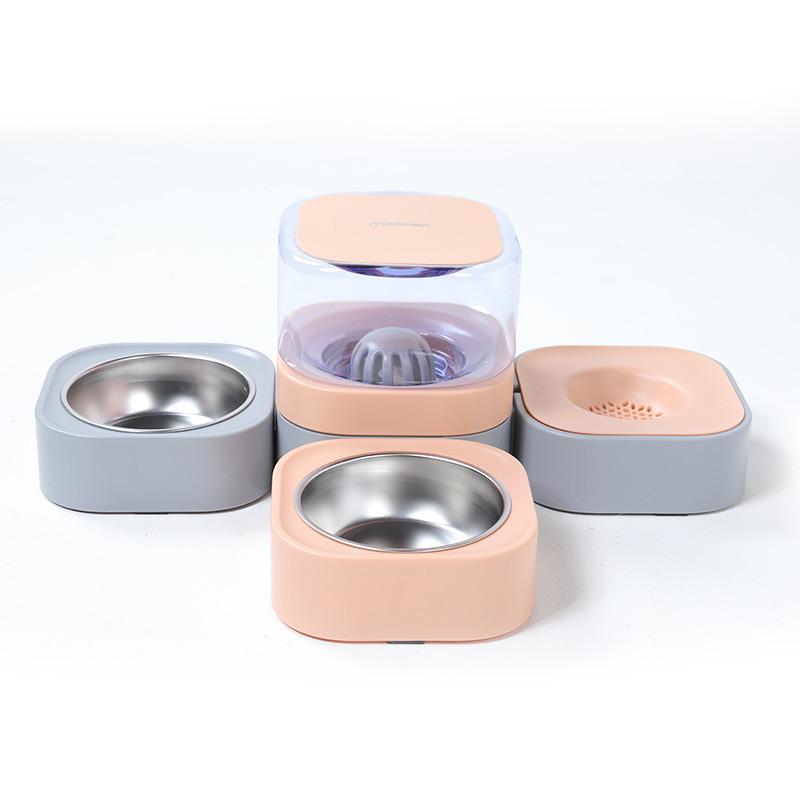 宠物自动喂食器活性炭滤芯猫咪不湿狗狗嘴双碗狗狗食盆狗碗猫碗