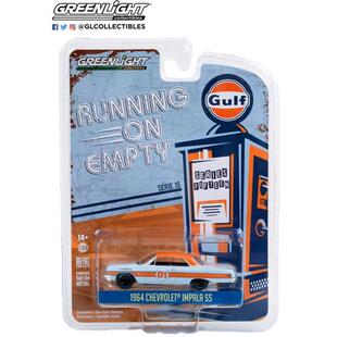 绿光1:64合金车模 1964 雪佛兰英帕拉 Impala SS GULF海湾涂装
