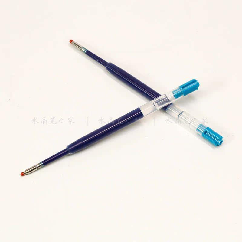 厂家直供 金属G2塑料蓝色水性 424签字笔芯 99MM签字 9.9厘米笔芯