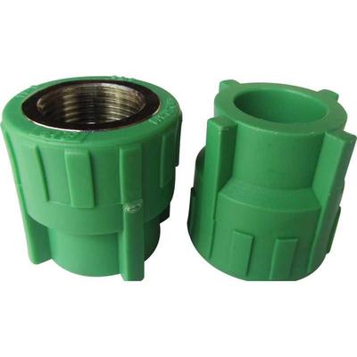 家装配件Ppr绿色水管接头Ppr内齿直通内螺纹直接头20.25.32