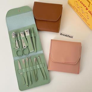 指甲刀套装 小麦子 便携指甲剪甲沟炎修甲工具高级感家用修脚神器