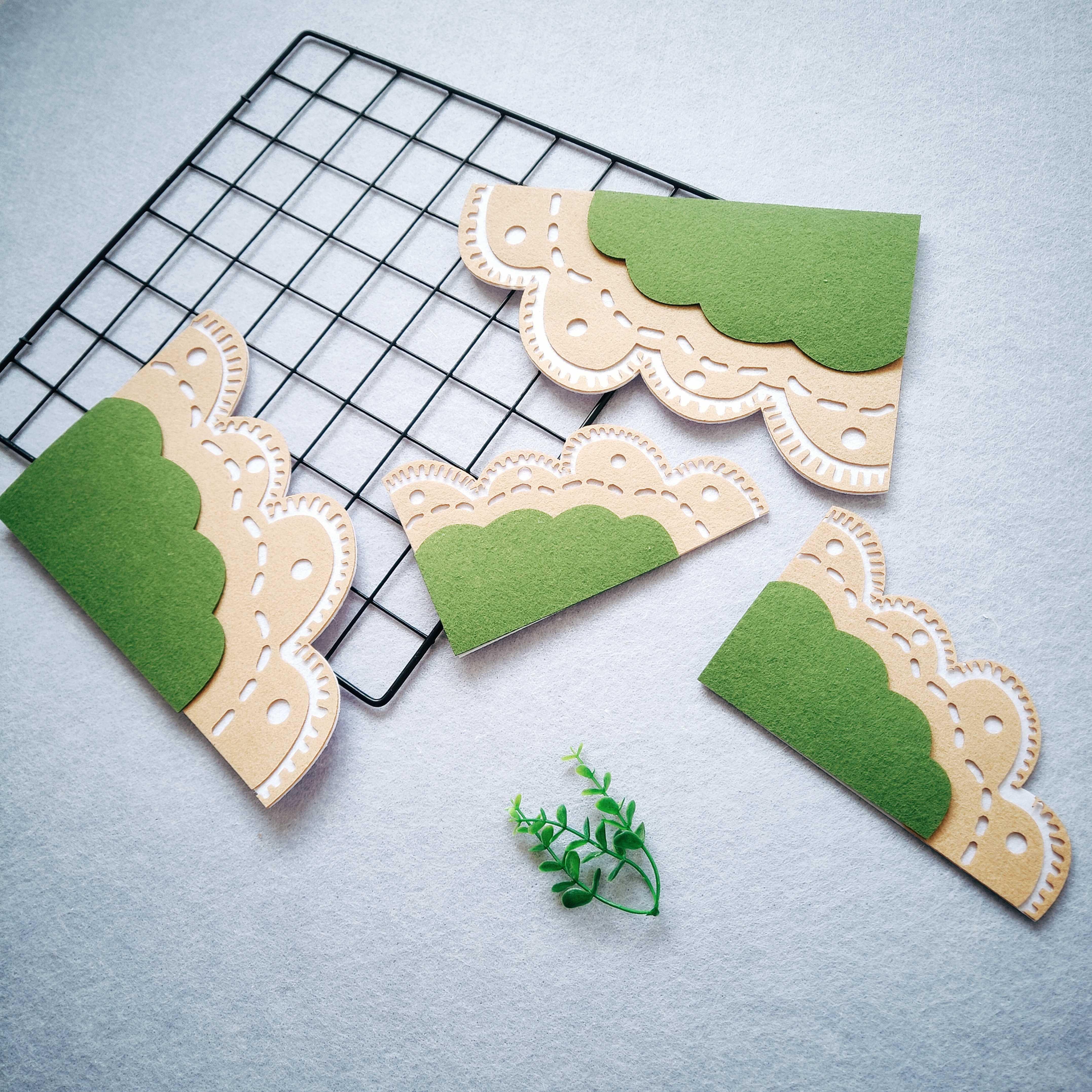 幼儿园新款ing风装饰镂空边角家园栏墙面装饰环创主题墙布置边条