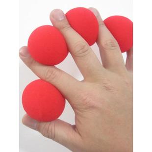 5个新奇魔术道具红色神奇的海绵球小丑鼻子装饰剧场表演道具玩具
