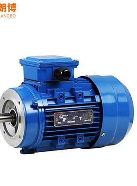 销B14小法兰MS-80M2-0.75w铝壳电机三相异步交流电动机三相220V