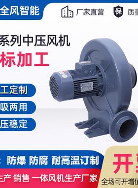 CX-75H耐高温鼓风机0.75KW抽热气水蒸气鼓风机透浦式中压风机