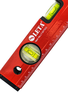 勒塔(LETA) 300mm高精度强磁水平尺 水平仪 靠尺LT-MT522