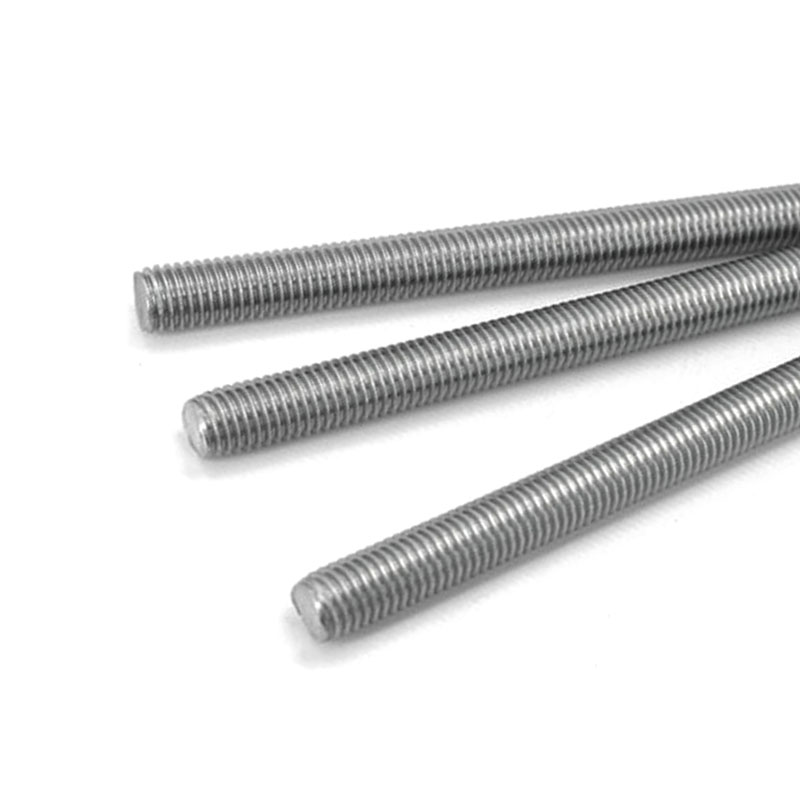 304不锈钢牙条丝杆M6M8M10M12m1D6*2米x3米加长全螺纹通丝吊顶螺