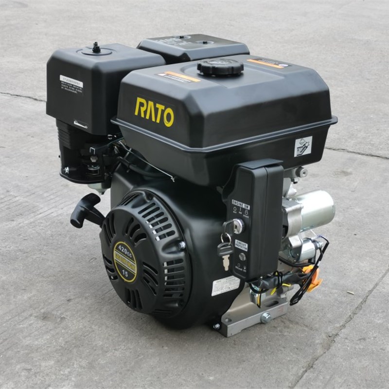 外置离合器卡丁车钢管车15马力190F汽油发动机1800转链轮