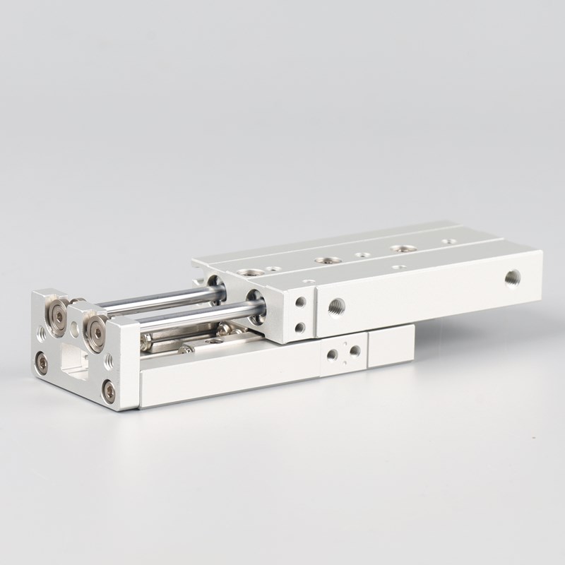 亚德客型精密滑台气缸HLS/HLQ/HLH/HLF-6-8-12-16-20-25A/AS/B/BS