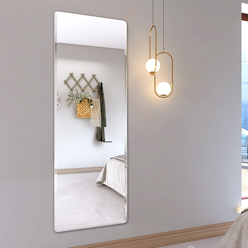 镜子全身镜穿衣镜贴墙自粘家用试衣镜贴片粘墙女生卧室学生宿舍