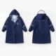 2024新款 儿童雨衣小学生专用儿童雨衣男童女孩上学便携大童双帽檐