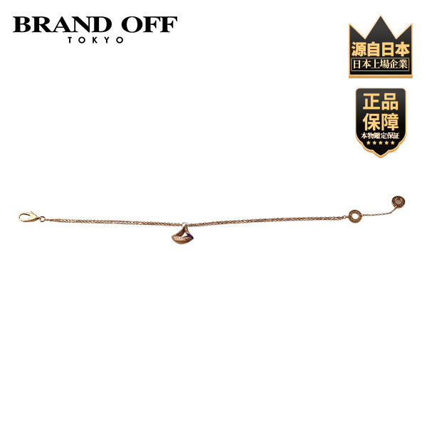 「9.5新」BVLGARI(宝格丽)DIVA'S DREAM手链S750玫瑰金18cm