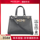 中古85新GUCCI古驰ZUMI黑色粒面牛皮小号手提包569712