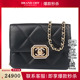 9新CHANEL香奈儿钻扣链条迷你口盖黑色小牛皮斜挎二手奢侈品包包
