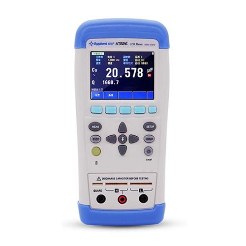 安柏手持式LCR数字电桥AT828/826/825 电容电阻电感元器件测量仪
