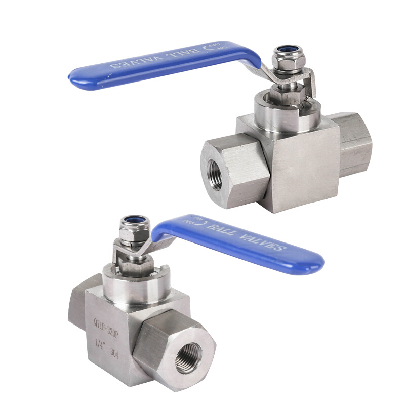 。高压球阀304不锈钢内螺纹水管阀门 液压高压加厚球阀4分6分 DN1