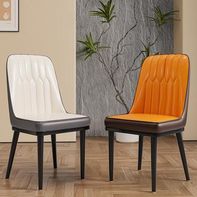 餐椅家用2025新款饭厅餐桌椅子轻奢高级感凳子靠背麻将椅久坐结实