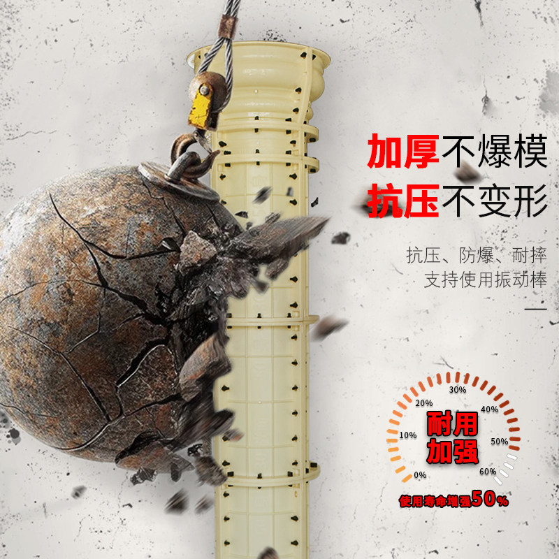 罗马柱模具圆柱光面柱模型圆形水泥柱子欧式别墅建筑外墙装饰造型