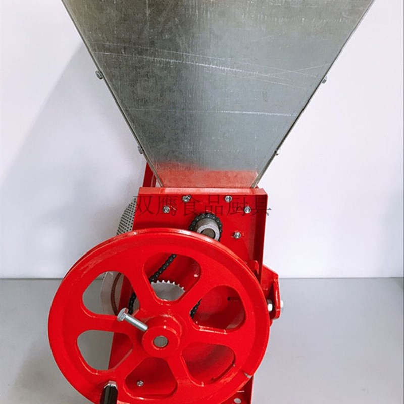 台湾手摇新鲜咖啡果剥皮机手动脱皮机去壳机电动咖啡豆脱壳去皮机