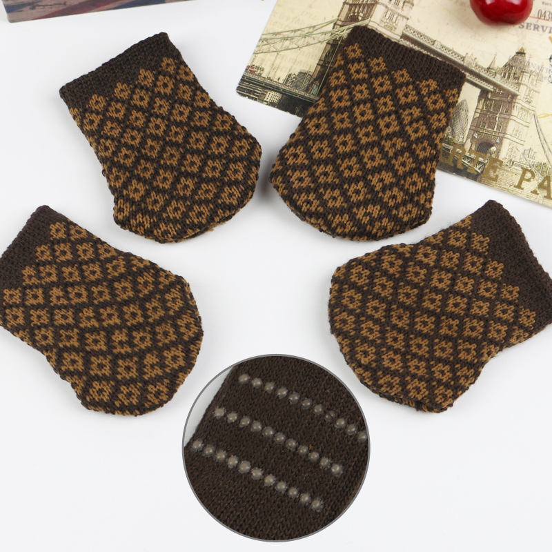 24只装桌椅脚套腿套加厚防脱硅胶耐磨凳子脚套静音防滑椅子脚套垫