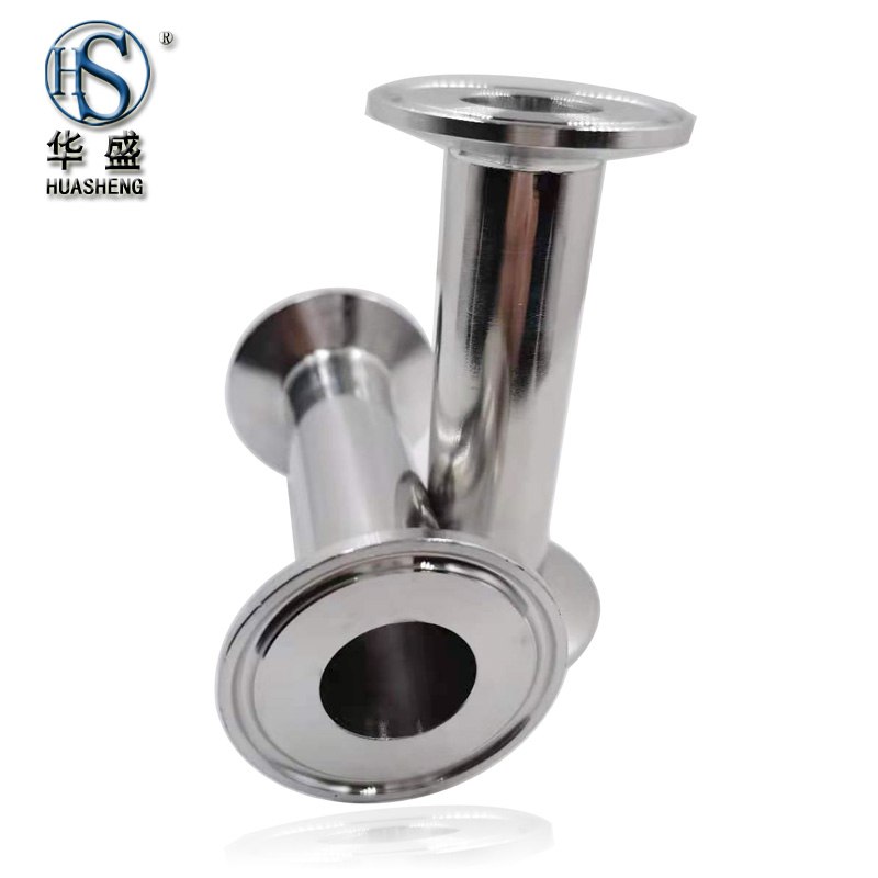 定制304/316不锈钢卫生级快装直管接头卡箍式卡盘连接管直通管子