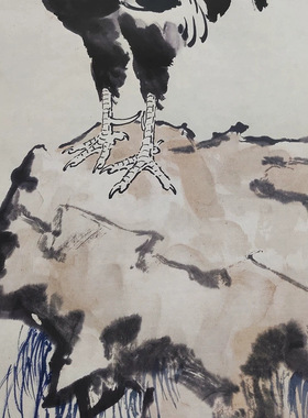 徐悲鸿雄鸡图新中式水墨动物画像
