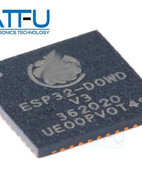 ESP32-D0WD-V3 QFN-48 双核Wi-Fi&蓝牙MCU无线收发芯片 全新原装
