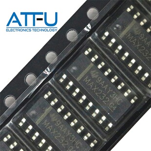 MAX232DR 封装SOIC-16 丝印MAX232 收发器IC芯片 全新原装
