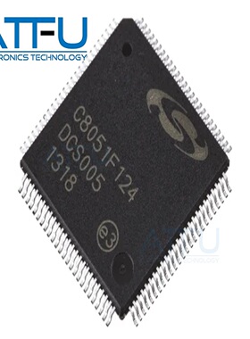 C8051F124-GQ TQFP-100 高性能混合信号微控制器芯片 全新原装
