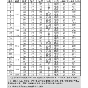 整箱订购风轮抽吸油烟机叶轮通用配件大全风扇涡轮扇叶螺母螺帽