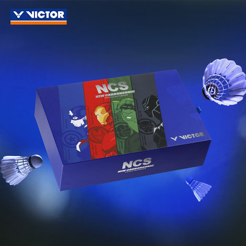VICTOR/威克多羽毛球NCS AVENGERS新碳音漫威联名系列 礼盒装