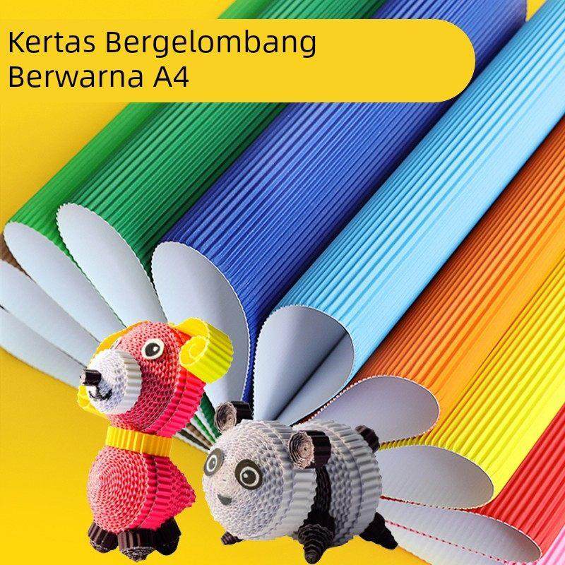 a4彩色瓦楞纸条幼儿园手工材料diy立体作品加厚小学生彩纸波浪纸,文具电教/文化用品/商务用品,折纸/手工纸/衍纸,淘宝优惠券,粉丝福利购,淘宝优惠卷