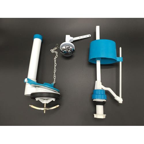 马桶配件 儿童马桶水箱配件套餐 进水阀排水阀单按钮 座便器配件