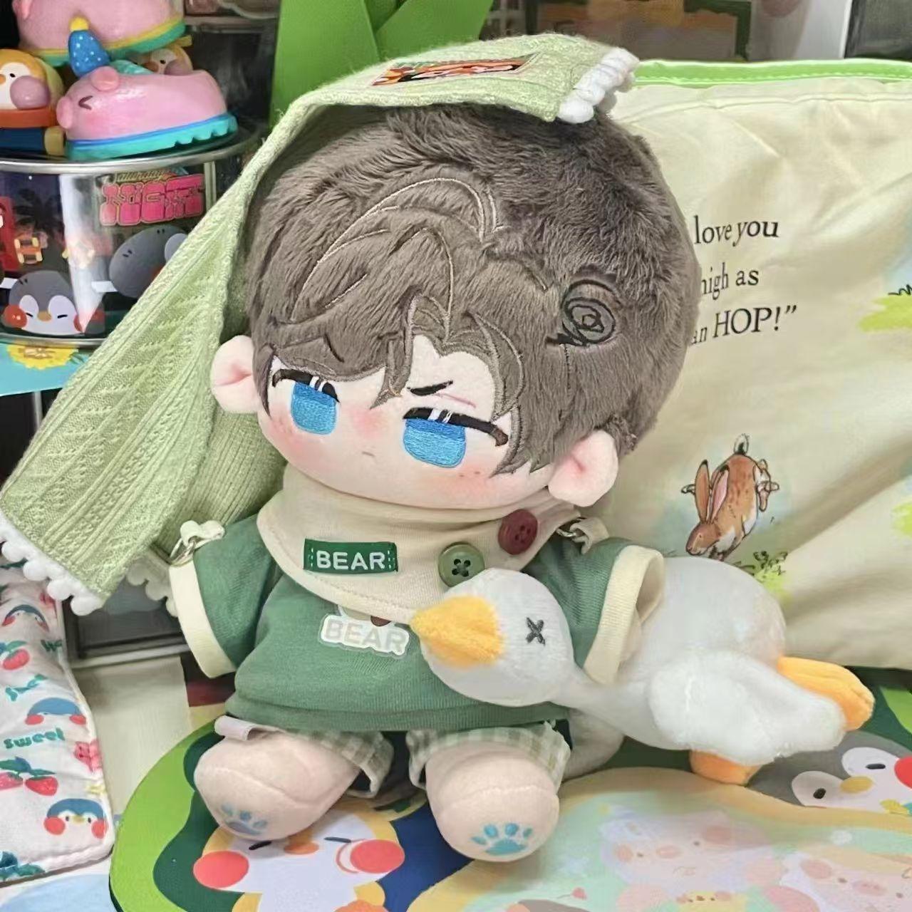 20厘米棉花娃娃衣服可爱呆萌小清新无属性秋冬季套装玩偶现货娃衣