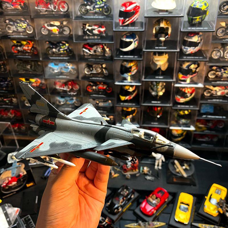 1：72合金飞机模型中国军机系列歼10战斗机成品摆件配合金支架