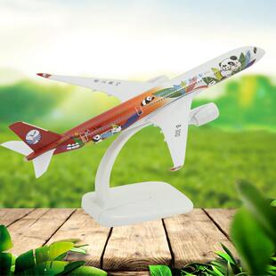 合金人造飞机模型波音B737空中客车A380中国国际航空公司阿联酋汉