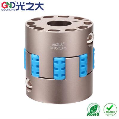 厂家直供MMJCN爪型连轴器 大扭矩步进伺服电机丝杆梅花联轴器GFJC