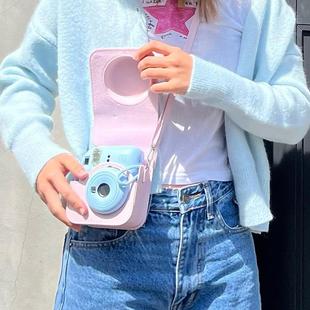 拍立得相机包mini12/11/8/9/7+cs/90/70/40/sq1/20保护壳皮套