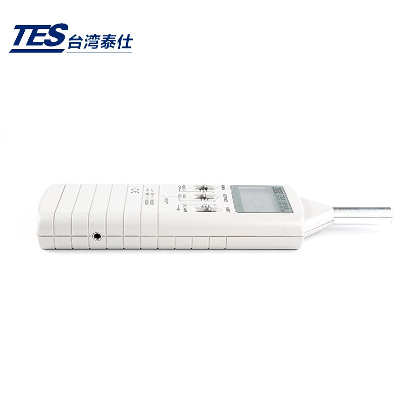 台湾泰仕TES-1350A/1350R声级计噪音计声音分贝仪电脑连接记录仪