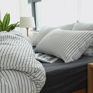 新疆天竺棉四件套A类裸睡针织棉全棉纯棉床笠三件套儿童床上用品