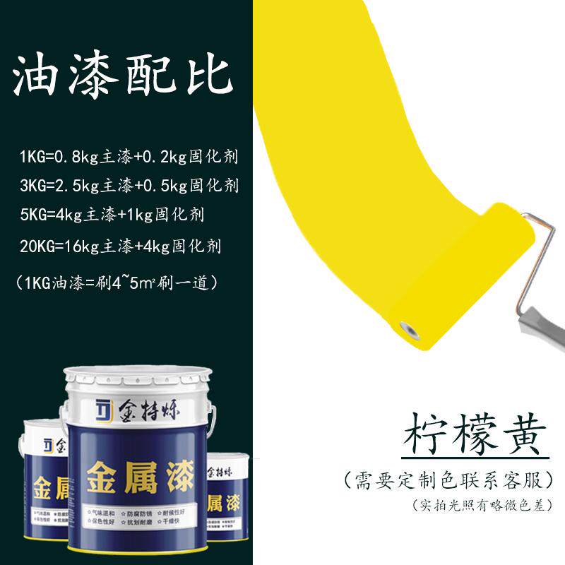 栏杆防腐金属漆漆面y防锈防腐设备钢结构铁艺环氧树脂