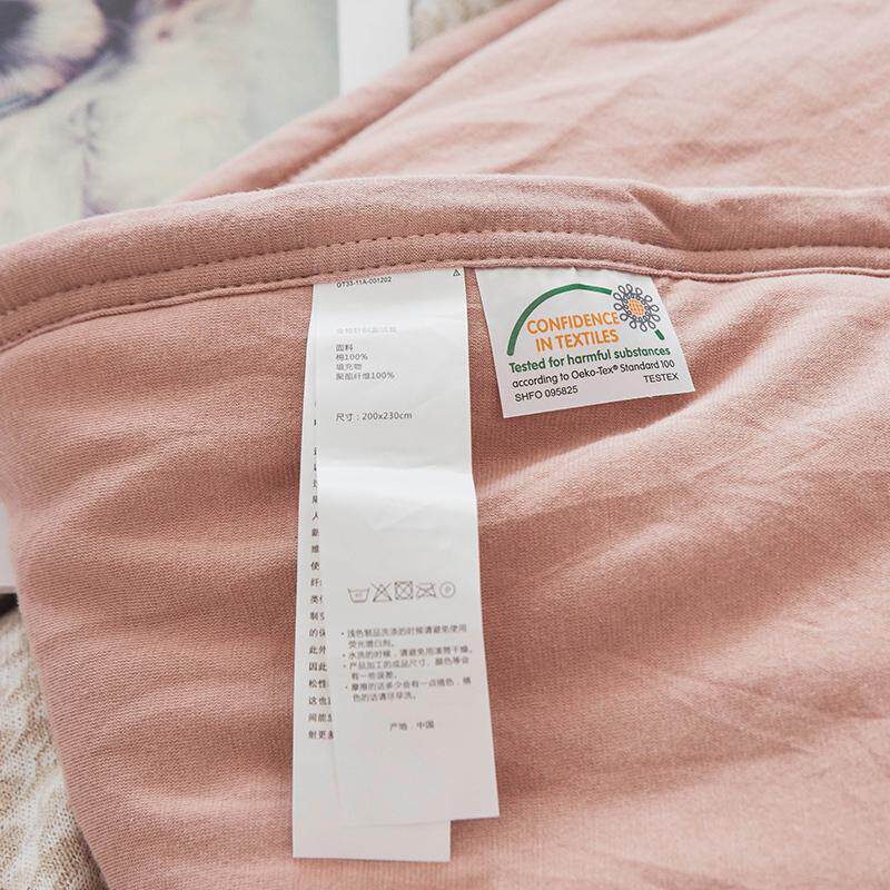 【A类超柔】棉被针织加厚保暖通用冬被子四季天竺全棉被芯被春秋