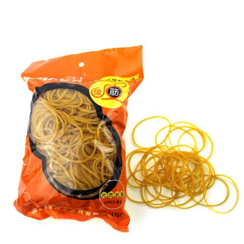百年达橡皮筋高弹力纯天然橡胶经久耐用250G/包直径3cm/4.5cm/6cm