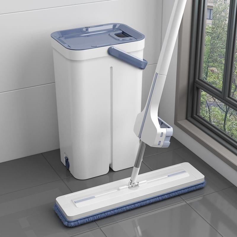 竖立拖把桶长方形2025新款家用单桶拖布桶带盖子自动排水桶接空调